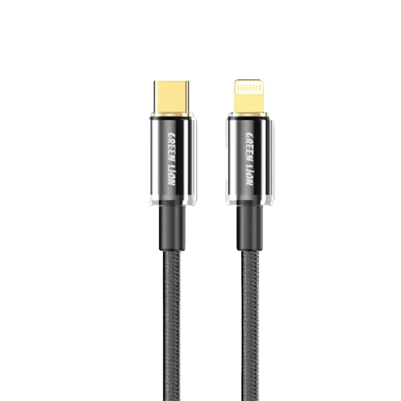 Green Lion Desert Spark Cable USB-C to Lightning 1M 27W 1 Mascom International.webp